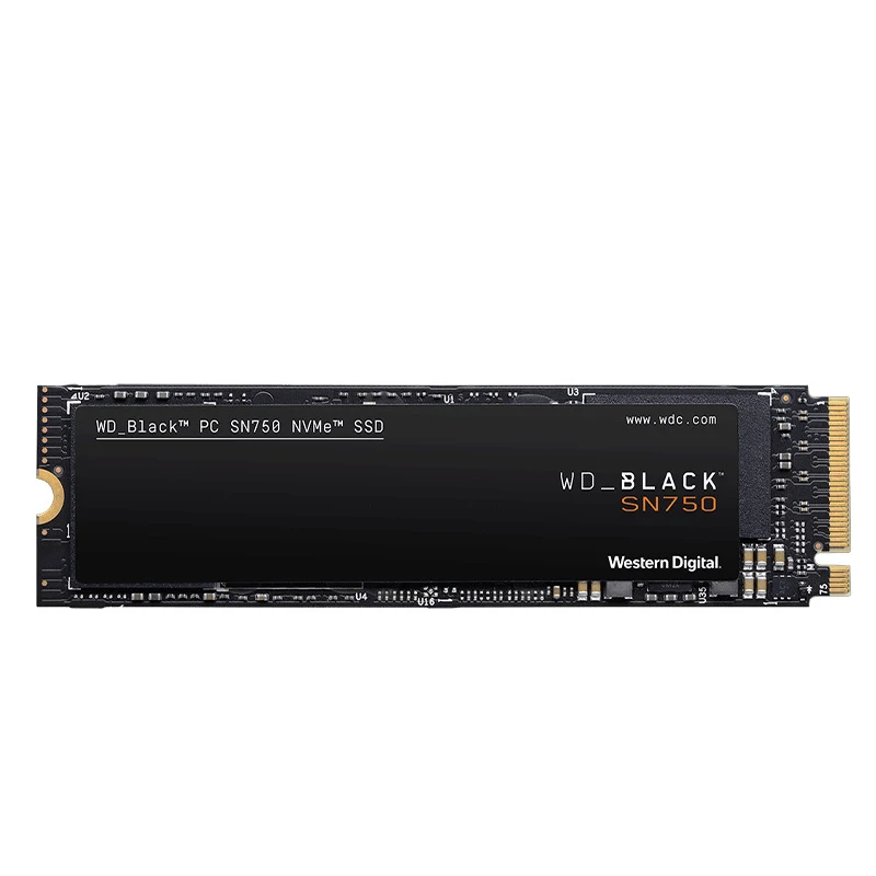 

Western Digital Internal Solid State Drive M2 WD Black SN750 SSD 1TB 250GB 500GB M.2 2280 SSD NVMe Gen3 PCle 3D Nand SSD