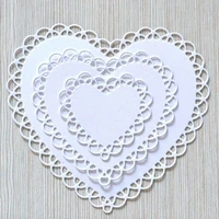 hollow out love metal cut dies stencils for scrapbooking stampphoto album decorative embossing diy paper cards
