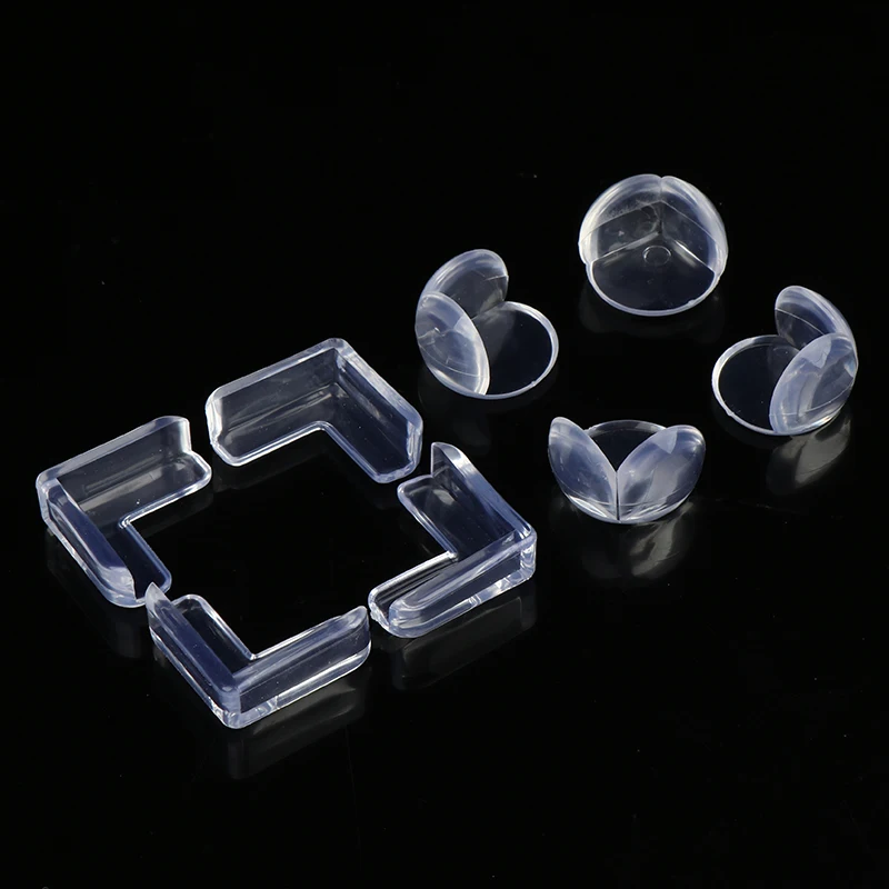 

8Pcs Child Baby Safety Silicone Protector Table Corner Edge Protection Cover Children Anticollision Edge & Guards