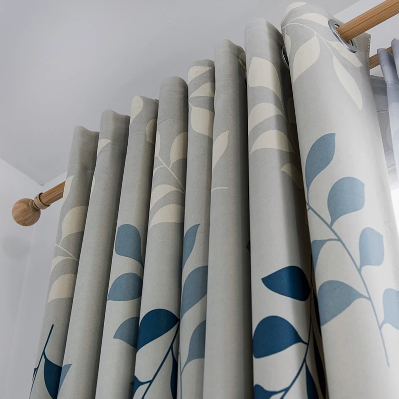 Современные затемняющие шторы MRTREES с принтом для гостиной спальни оконные