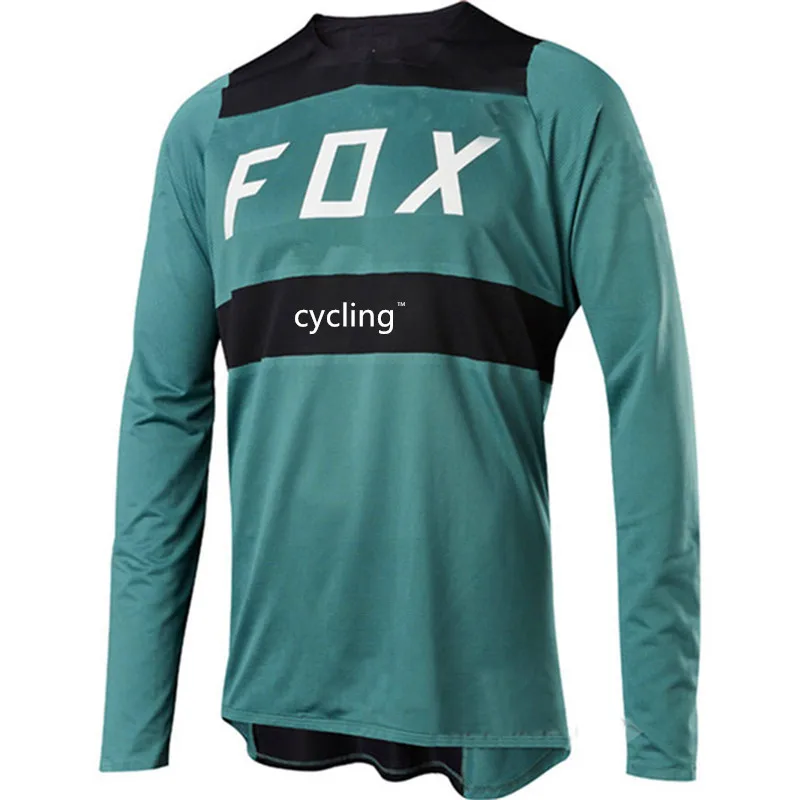 

Downhill Jerseys fox cycling men's Bike MTB Shirts Offroad DH Motorcycle Jersey Motocross Sportwear Clothing FXR bike sun screen
