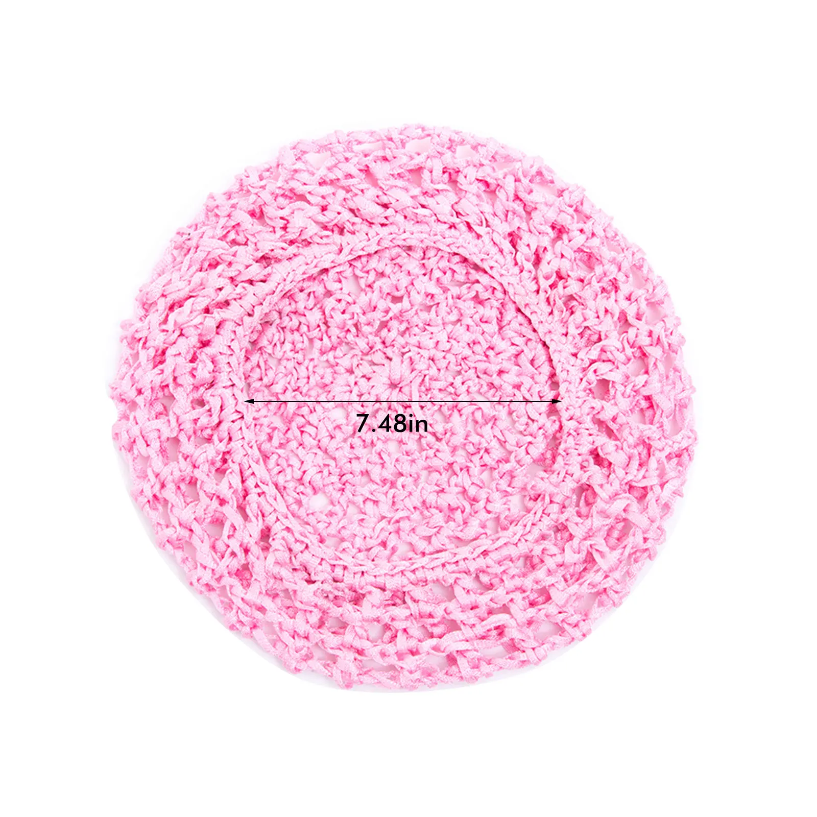 

Women's Fashion Lady Weaving Network Mesh Plate Hair Hat Nightcap Hair Care Cap