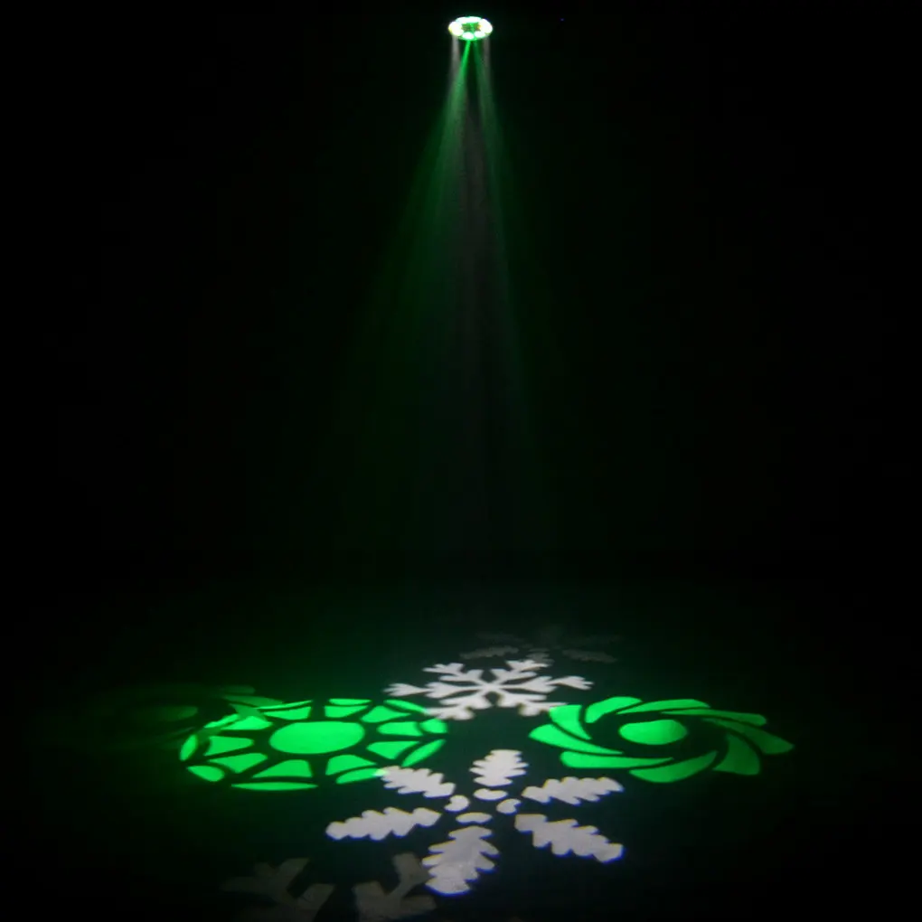 AUCD 8 Lens Remote Rotate RGBW LED Pattern Projector PAR Lights DMX Moving Gobo Spotlight Disoc Party DJ Show Stage Lamp LE M8Y|led light dj|light