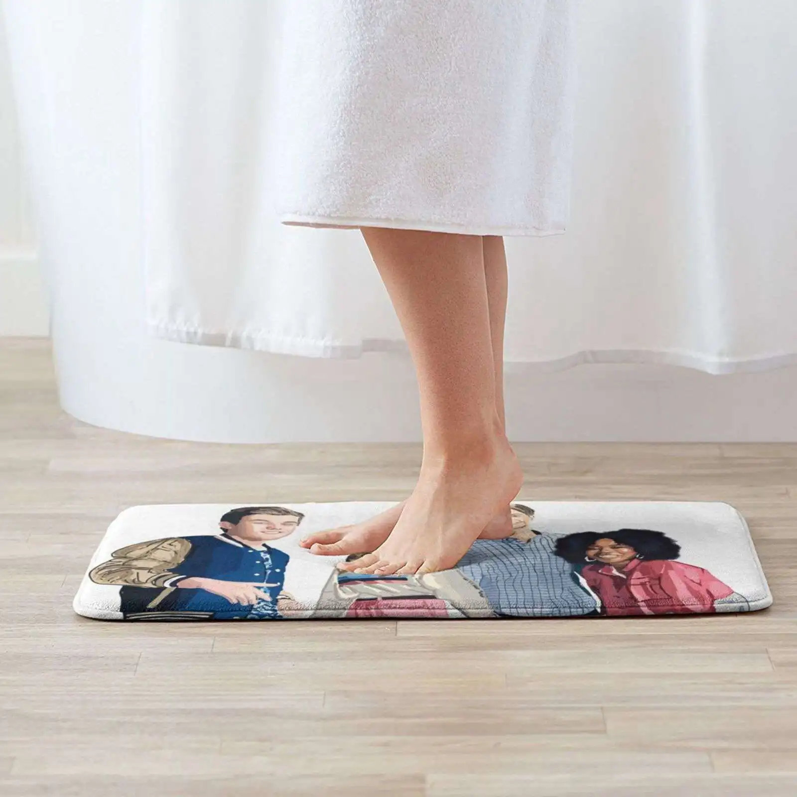 Henry Danger Crew Digital Drawing 3D Soft Non-Slip Mat Rug Carpet Foot Pad Hart Chenry Jace | Дом и сад