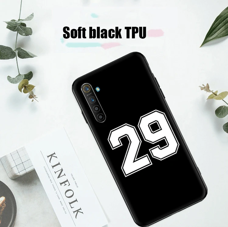 ТПУ для OPPO A1K A5 A9 A31 чехол телефона A91 F15 A8 A72 A52 X2 Pro A12 A92S Reno 3 2Z 10X Ace черный с буквами и