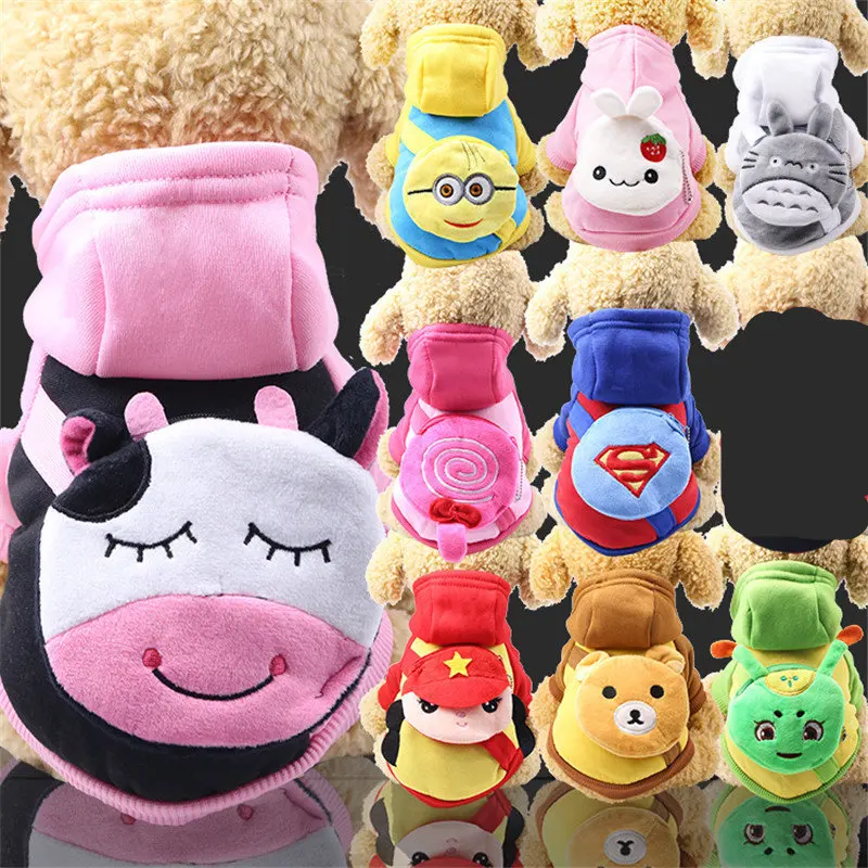 Теплая одежда для домашних животных зимняя Толстовка С Карманами собак костюмы