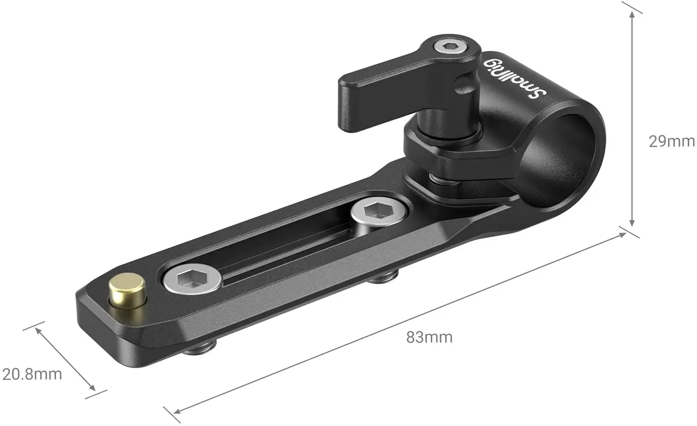 SmallRig стержневой зажим с НАТО-рейкой легкий и портативный совместимый со
