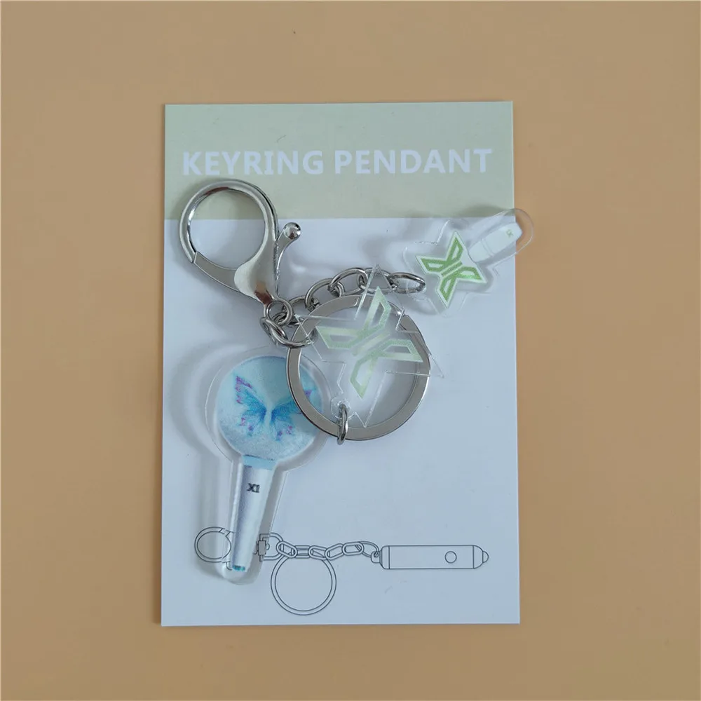 

[MYKPOP]XI Keyring New Acrylic Pendants KPOP Fans Collection Fans Gift SA20071209