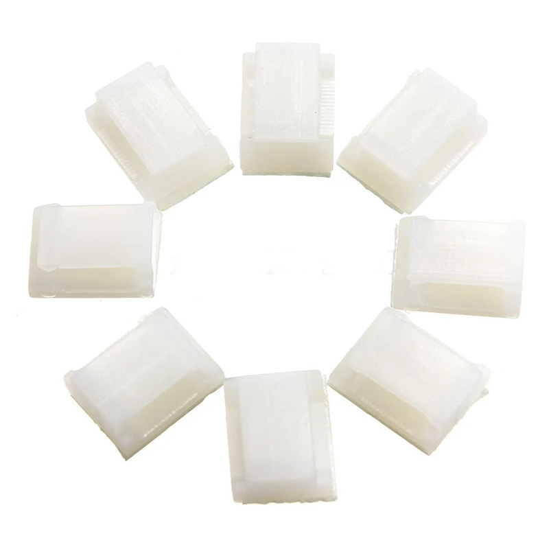 30x Кабельный Держатель для кабелей с зажимом кабельный зажим самоклеющийся