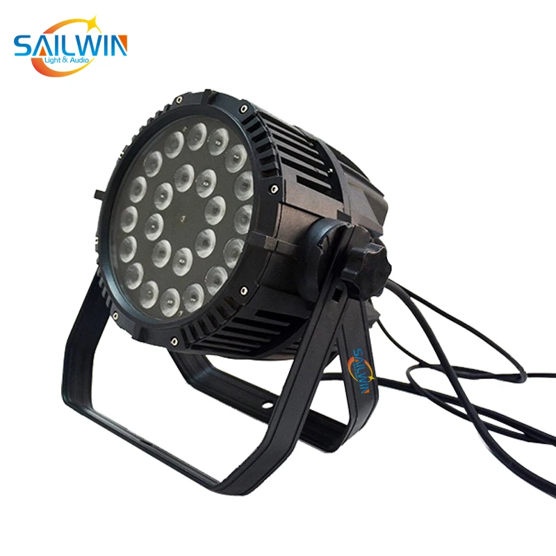 

Outdoor High Brightness 24*18W 6in1 RGBWA UV Waterproof LED Stage Par can DJ Par Projector For Party Event