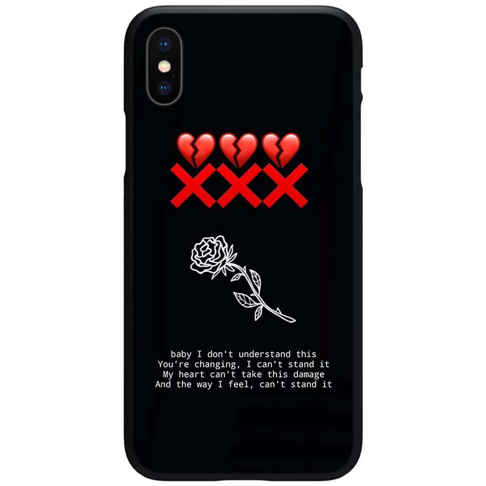 10 Q15 XXXTENTACION TPU чехол для телефона Apple iPhone 6 6S 7 8 Plus 5 5S SE X XS 11 Pro MAX XR силиконовый мягкий чехол - Цвет: 10