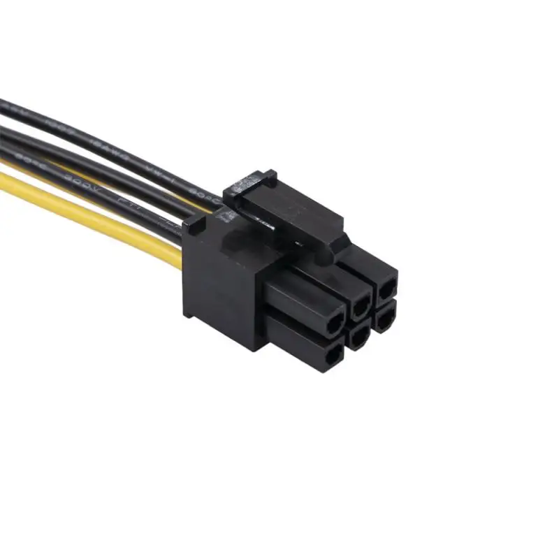 50/20 см PCI-Express PCIE 6 контактов на двойной 8 (6 + 2) VGA Графическая Видеокарта адаптер