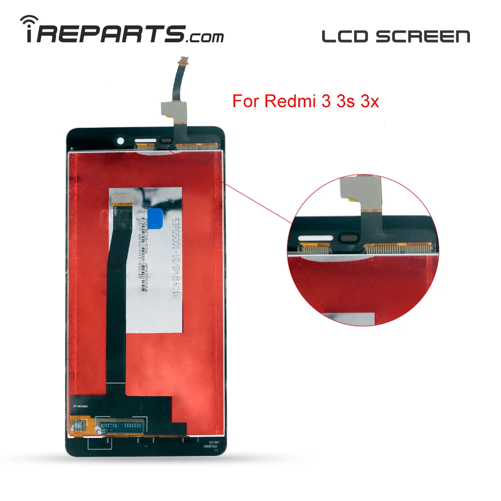 IREPARTS экран для Xiaomi Redmi 2 ЖК-дисплей 3 3s 3x дигитайзер замена Pantalla + Бесплатные