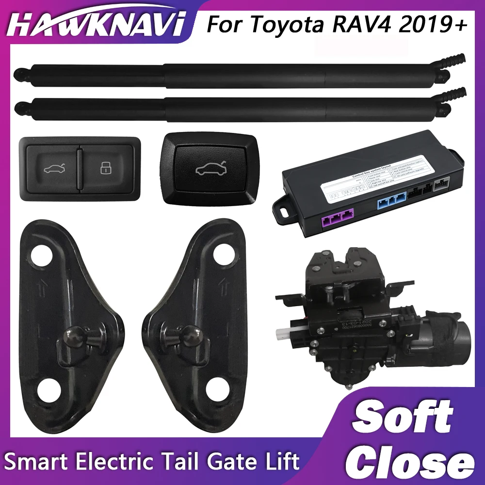 

Hawknavi Electric Trunk Lock for Toyota RAV4 2019- Lift Kit Car Tailgate Actuator Drive Motor Auto Opening Soft Close