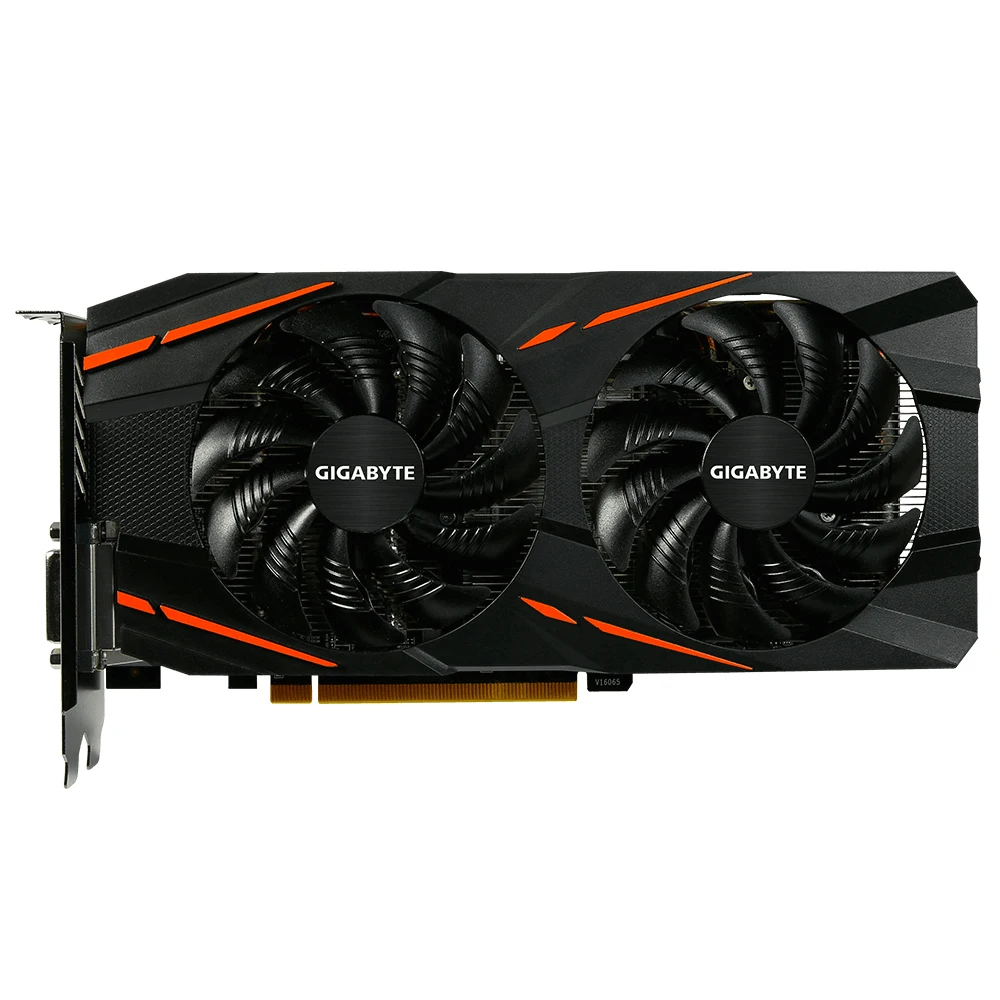 Gigabyte графическая карта rx 580 4gb RGB fusion стильная металлическая задняя пластина