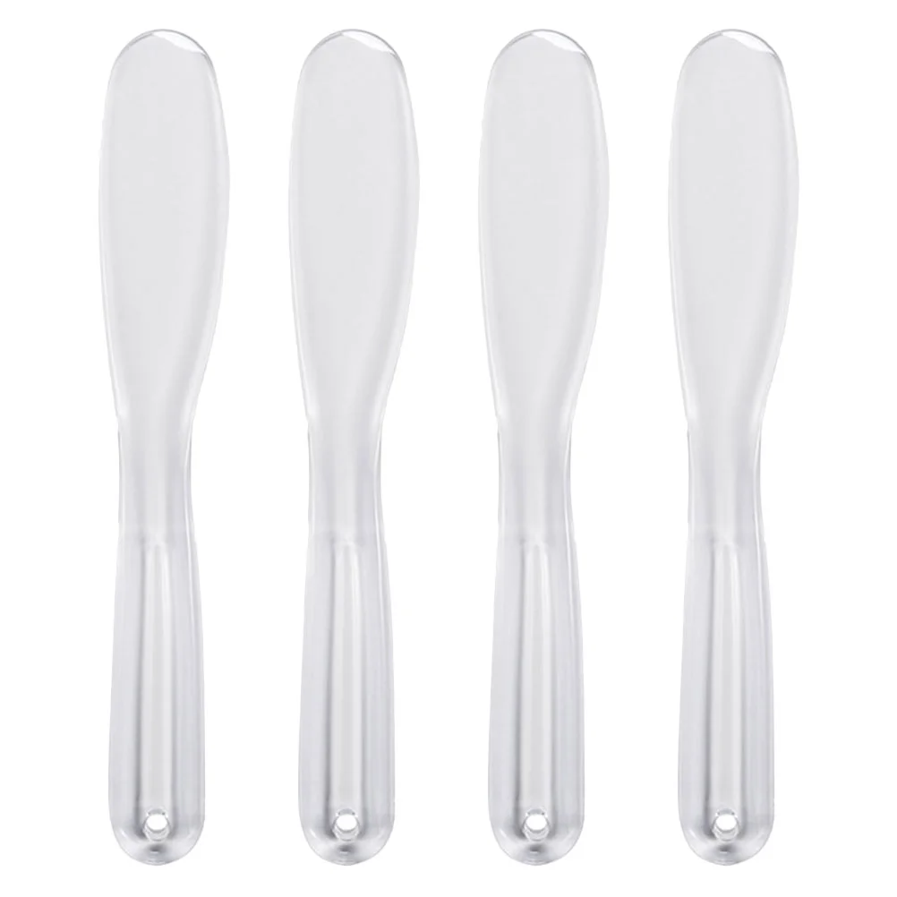 4pcs Makeup Spatulas Cosmetic Mask Spatulas for Mixing and Sampling Mask Sticks
