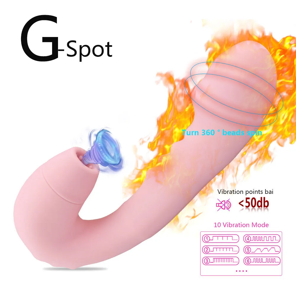 Вибратор с вращением на 360 ° для женщин Стимуляция клитора эротические