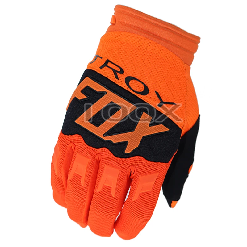 

Free Shipping MX ATV MTB MBX Gloves Motorbike Motocross Enduro Mountain Bicycle Offroad Cycling Black Orange Gloves
