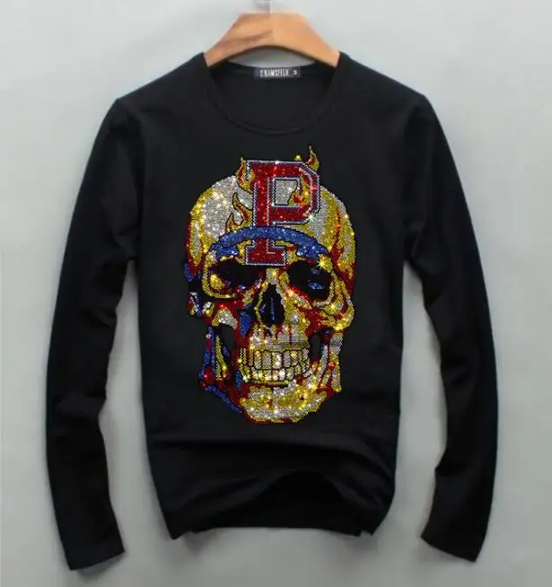 BORUNKE футболка мужская длинный рукав 5XL