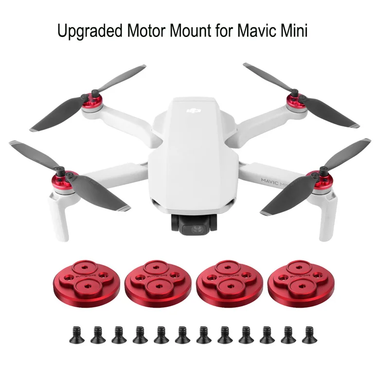 

4 шт. крышка двигателя для DJI Mavic Mini Drone Пылезащитный протектор двигателя защитный аксессуар крепление для DJI Mavic Mini