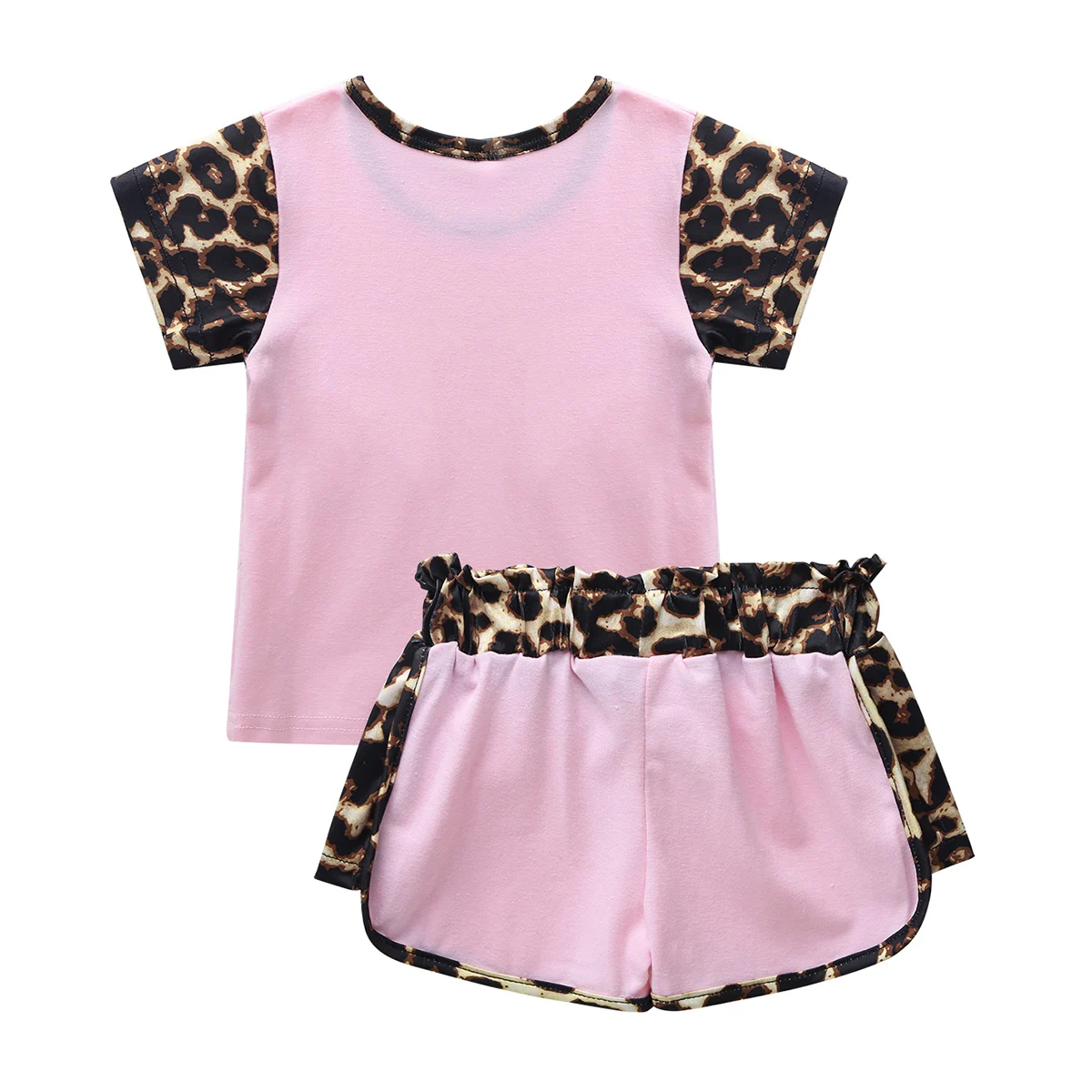 Спортивный костюм для маленьких девочек комплект из 2 предметов с милым