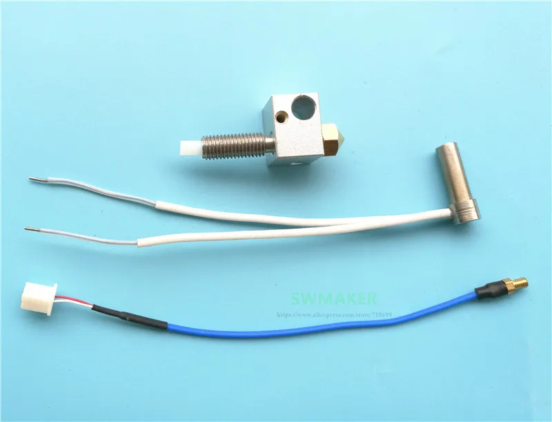 FLASHFORGE finder hotend комплект+ 12 В/24 В нагреватель картридж+ термопара набор 3D принтер части