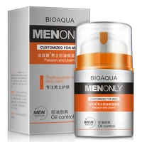 bioaqua skin care men deep moisturizing oil control face cream hydrating anti aging anti wrinkle whitening day cream 50g