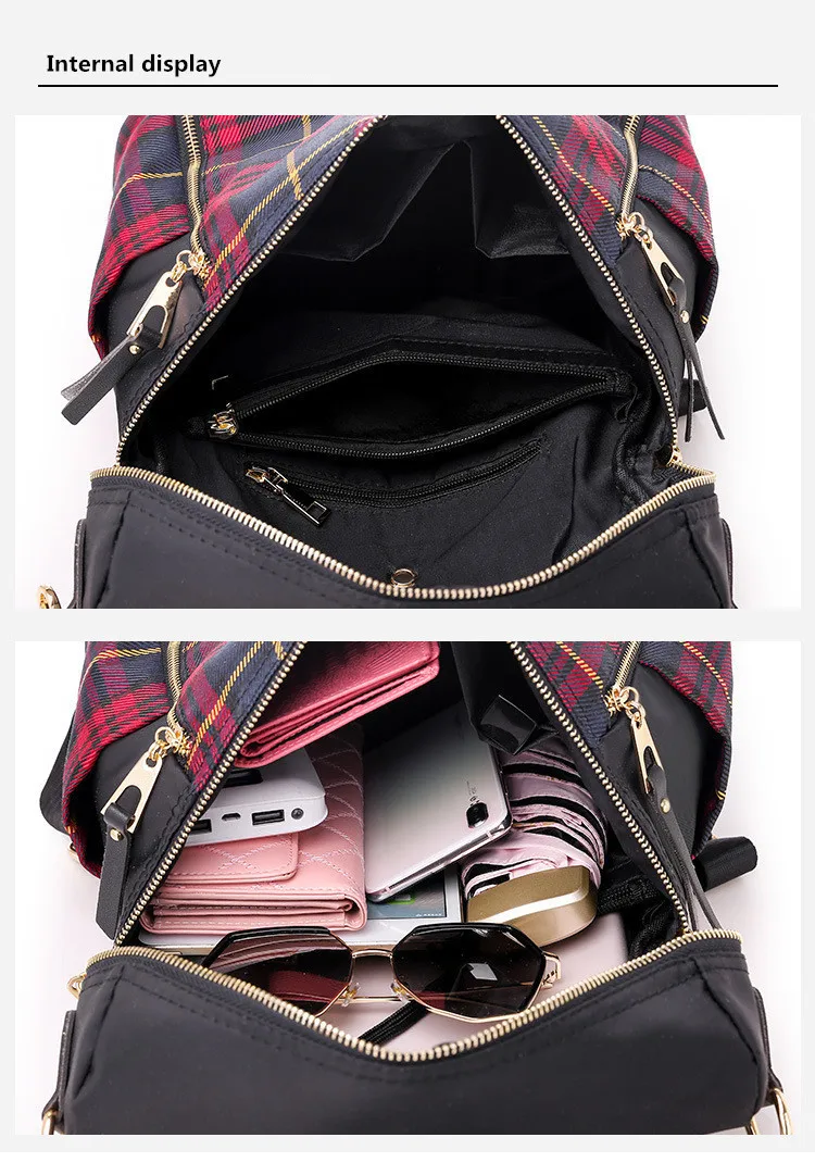 Новинка 2019 корейский вариант водонепроницаемый рюкзак из ткани Оксфорд дорожный