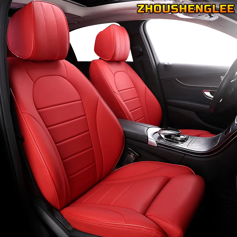 Пользовательские кожаные чехлы для сидений автомобиля JAC S2 S3 S5 RS M2 A30 A13 M3 M5 iEV6S T6 M4