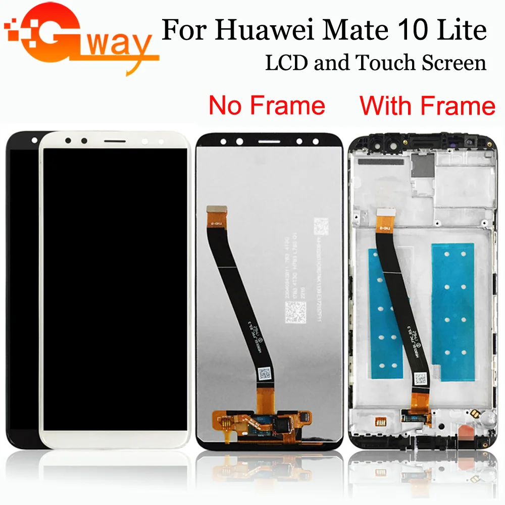 5 9 &quotдля HUAWEI Mate 10 Lite ЖК-дисплей сенсорный экран дигитайзер для сборки Huawei Honor 9i