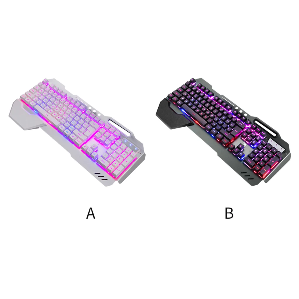 Игровая клавиатура Проводная Combo16 color RGB Светодиодный светящийся USB проводной