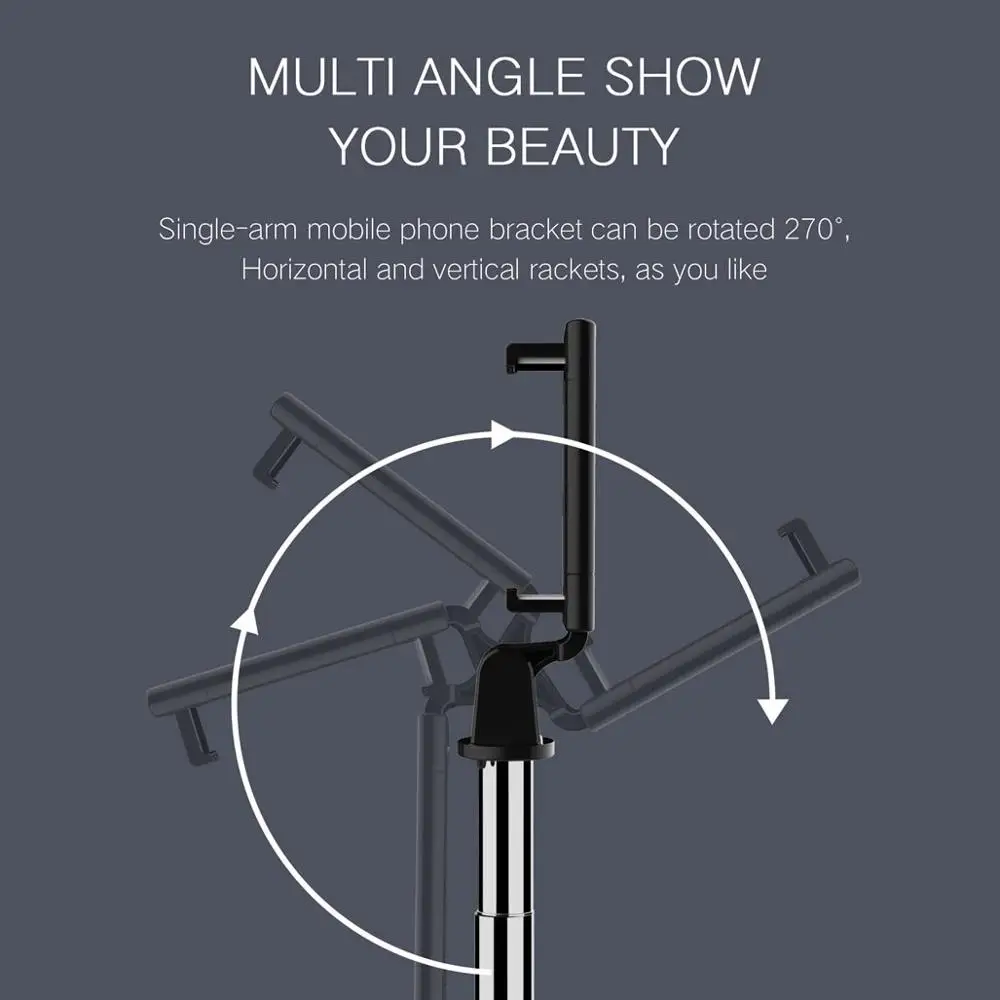 Портативная селфи палка MAMEN 3 в 1 с Bluetooth мини штатив для телефона монопод