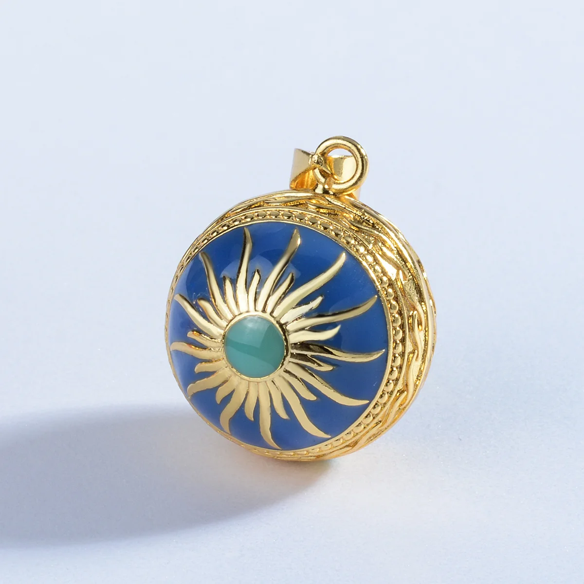 Юдора новый 100% оригинальный синий шар гармонии кулон Беременность Chime мяч эмаль