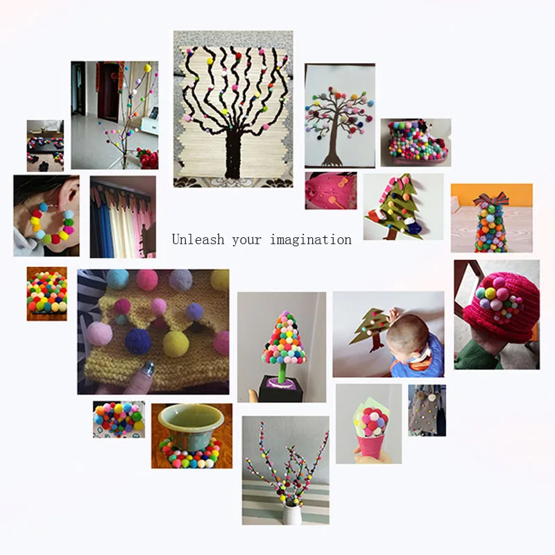 40 мм/12 шт. мягкие пушистые Помпоны|Принадлежности для рукоделия| |