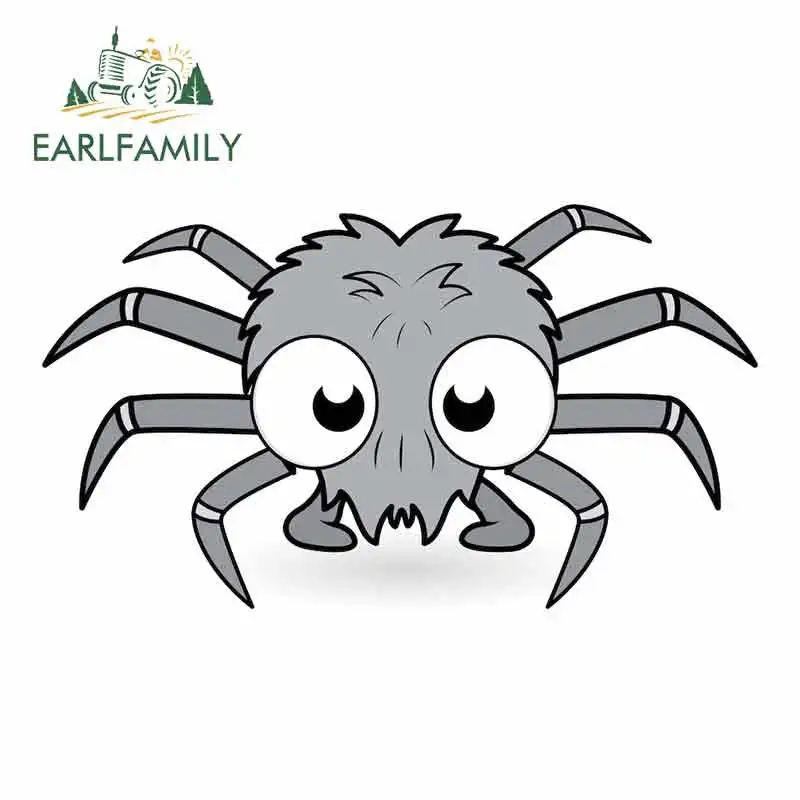 EARLFAMILY 13 см x 7 9 для паук мультфильм виниловые наклейки на машину JDM бампер багажник