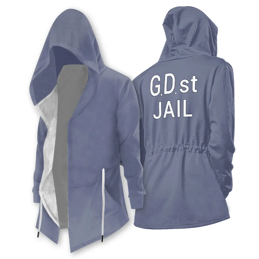 

Anime JoJo‘s Bizarre Adventure Stone Ocean Jolyne Cujoh Cosplay Hoodie Jacket Coat Long Drawstring Sweatshirt