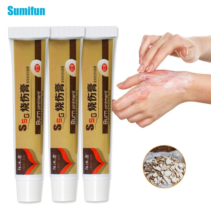 

Wound Burn Scar Repair Cream Pain Relief Ointment Anti-infection Treatment Acne Scar Chinese Herbal Medical Plaster Health Care