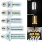 Энергосберегающая светодиодная лампа-Кукуруза E27, 12 Вт, 9 Вт, 7 Вт, 5 Вт, 3 Вт, SMD 2835 светильник домашняя лампа, Холодныйтеплый белый свет, 85-265 в