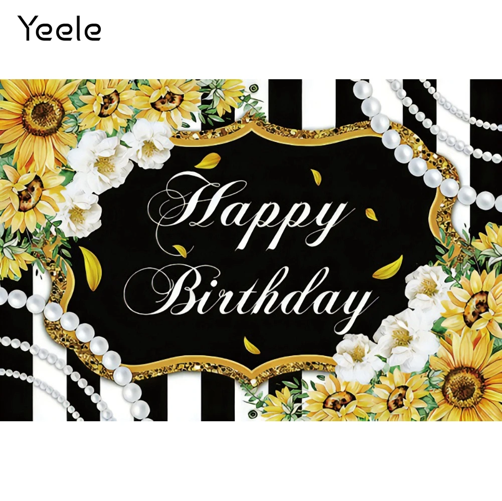 

Виниловый фон Yeele для детской фотосъемки в горошек, с цветами и полосками