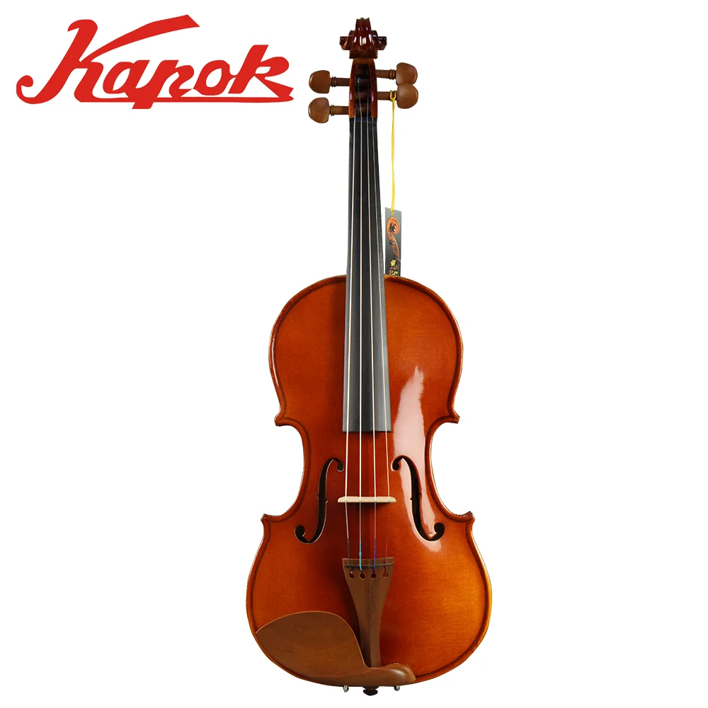 Капок скрипка V305 из массива дерева ручной работы блеск высококачественной