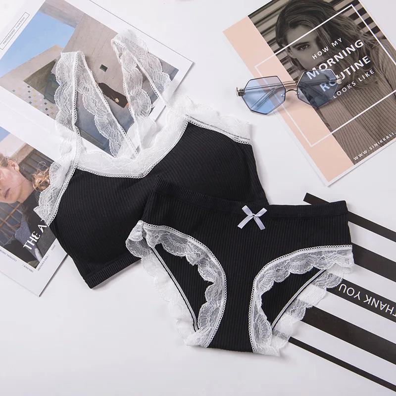 9 видов стилей модный кружевной сексуальный комплект с бюстгальтером для девочек