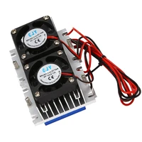 144w thermoelectric peltier refrigeration cooler 12v semiconductor air conditioner cooling system diy kit