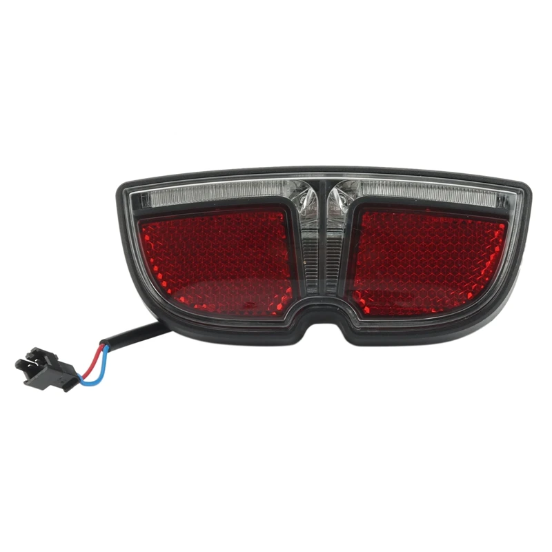 

6V LED E-Bike Tail Light for Bafang BBS BBS01B BBS02B BBSHD Mid Drive Crank Motor Kit Electric Bike Rear Rack Brake Lamp