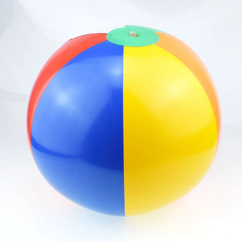 Детский Большой Надувной Пляжный шар 25 см шарик для занятий спортом на открытом