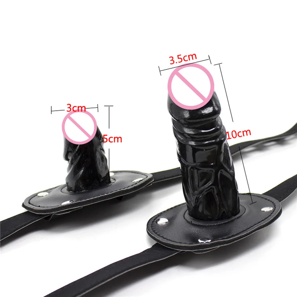 2/размер пениса открытый кляп для рта БДСМ игрушки связывание ограничители раб