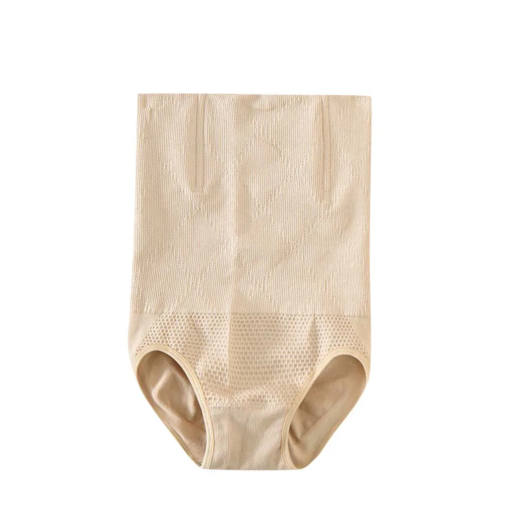 Бесшовное женское корректирующее белье с высокой талией живот для похудения