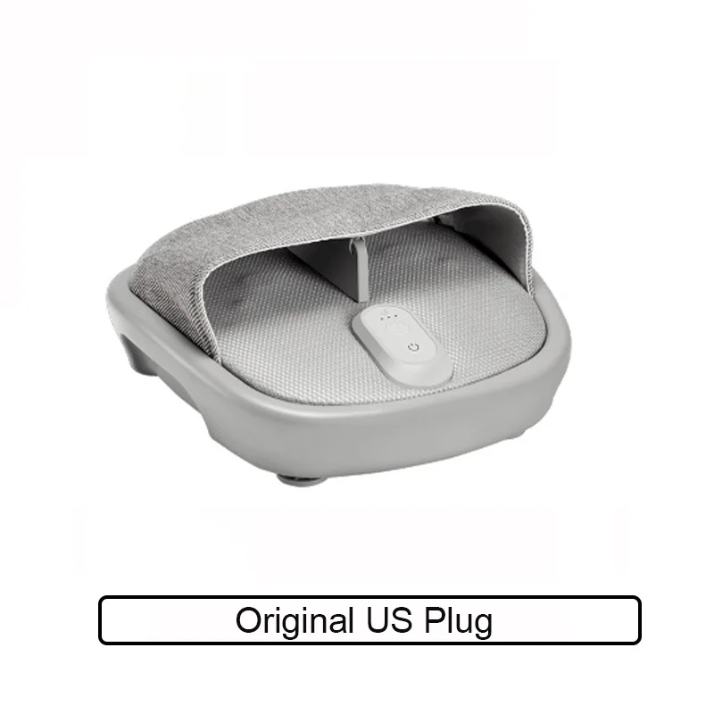 Original US Plug Xiaomi Mijia LERAVAN массажер для ног рефлексотерапия разминание Вибрационный ролик Удобный Электрический Автоматический нагрев LF Домашний Массажер - Цвет: Original US Plug