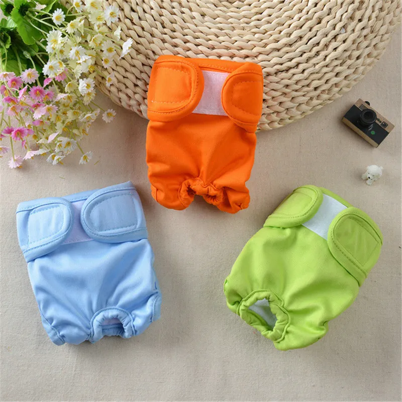 

Cute Pet Product Pet Physiological Pants for Female Small Dog Puppy Washable Durable Doggie Diapers Underwear Short Diaper