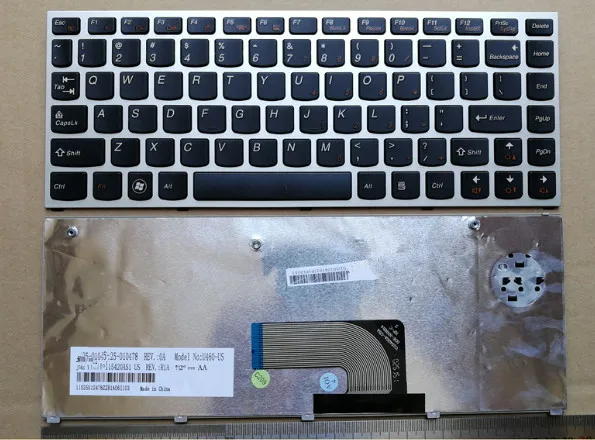 Новая клавиатура для ноутбука Lenovo Ideapad U460 U460A 25-011178 T2S