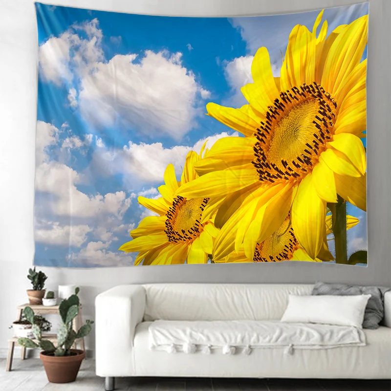 Растительный гобелен домашний декор дурмана хиппи богемное Декор спальные